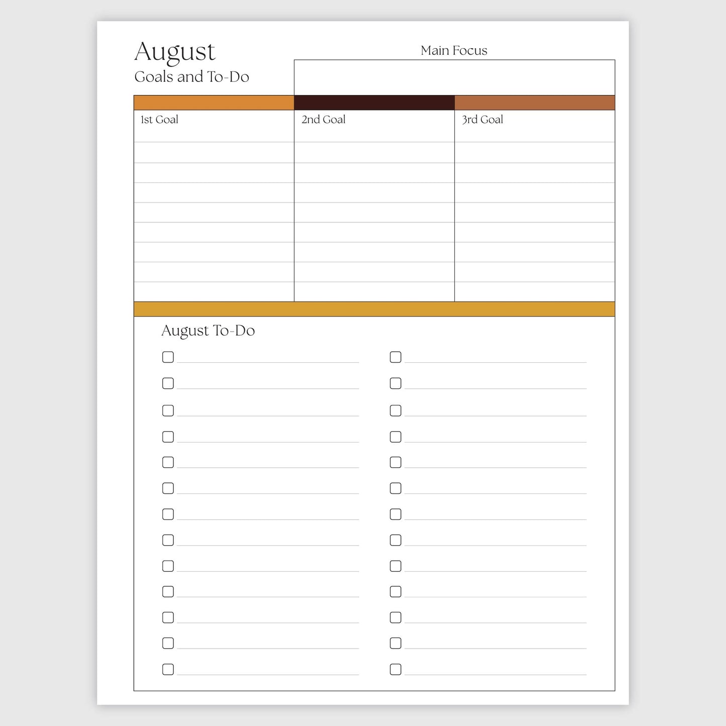 The Works Horizontal Weekly Planner - Daisy