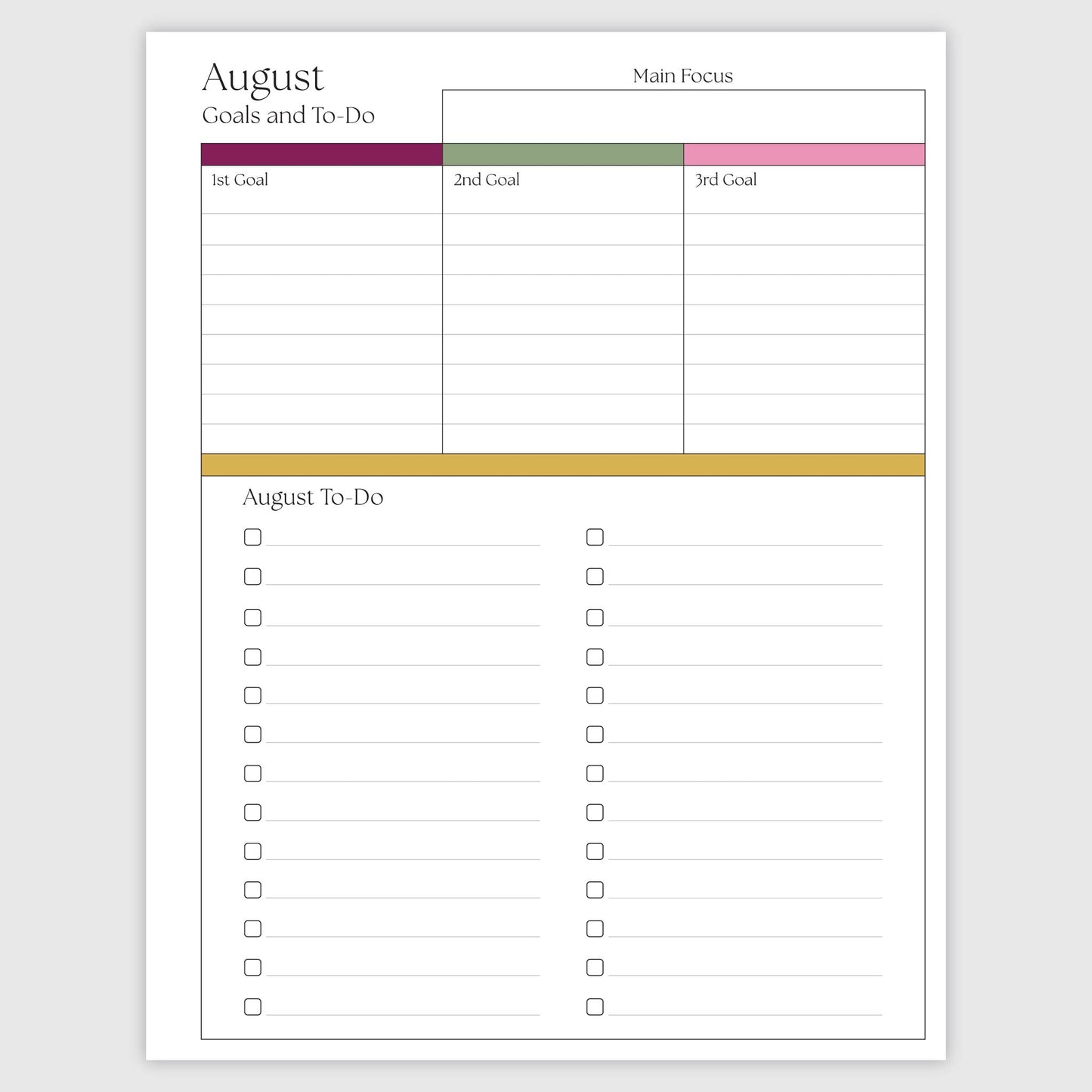 The Works Daily Planner - Wildflowers