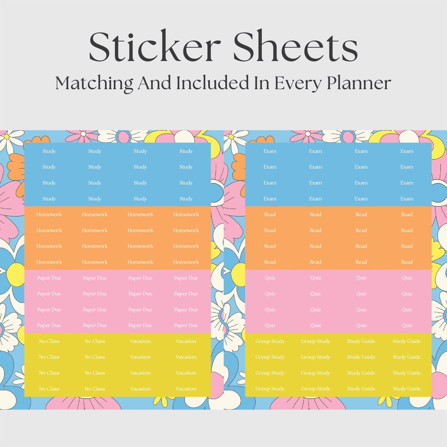 The Academic Vertical Planner - Groovy