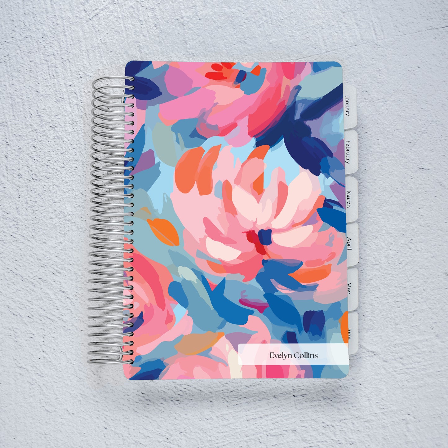 The Works Horizontal Weekly Planner - Blossom