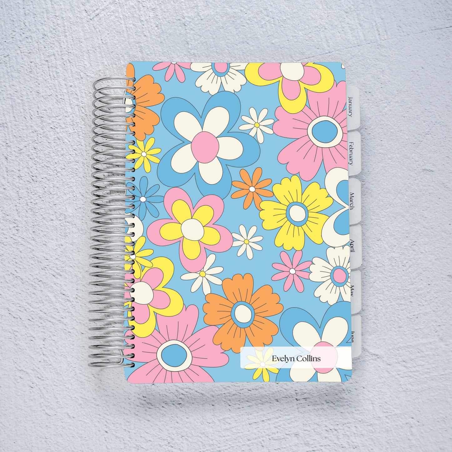 The Works Horizontal Weekly Planner - Groovy