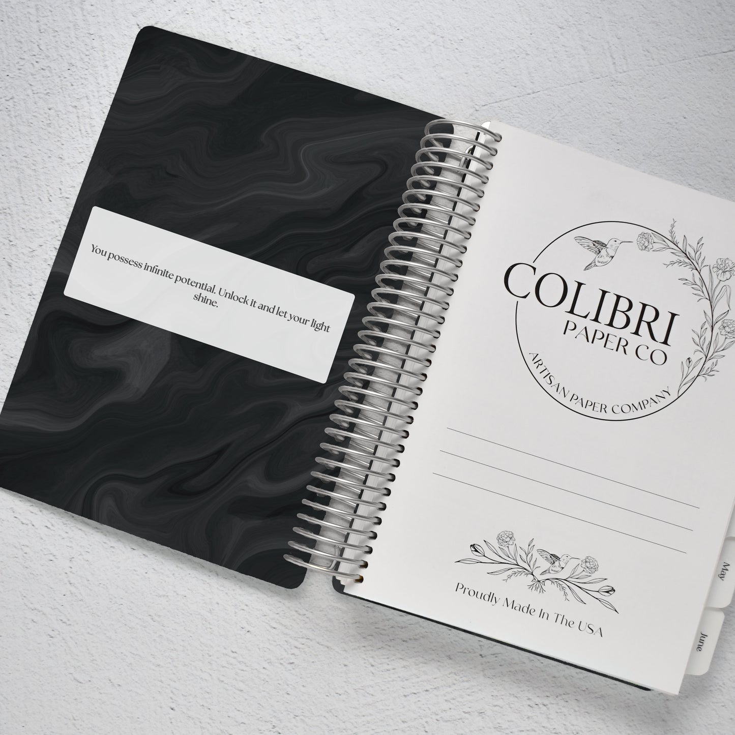 The Works Daily Planner - Midnight