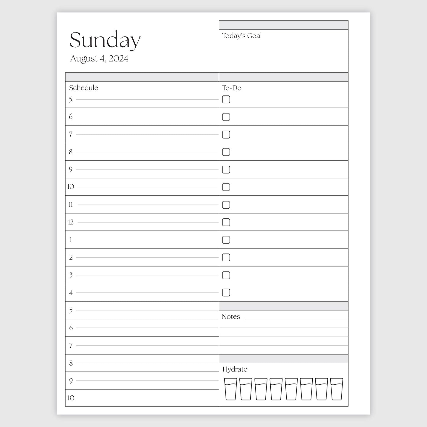 The Works Daily Planner - Colibri