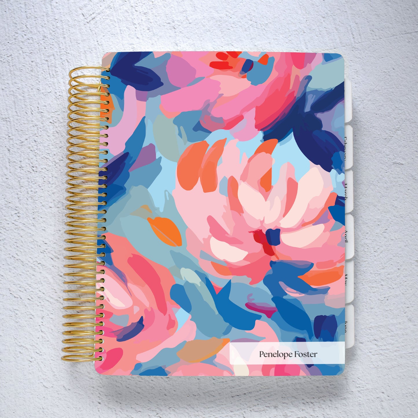 The Works Horizontal Weekly Planner - Blossom