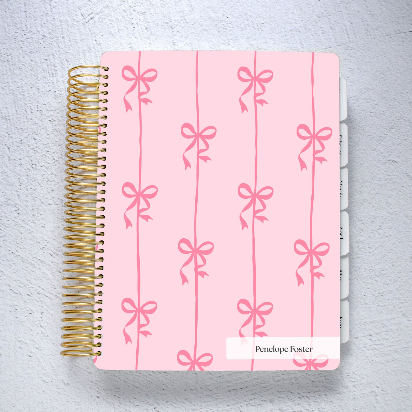 The Academic Vertical Planner - Coquette