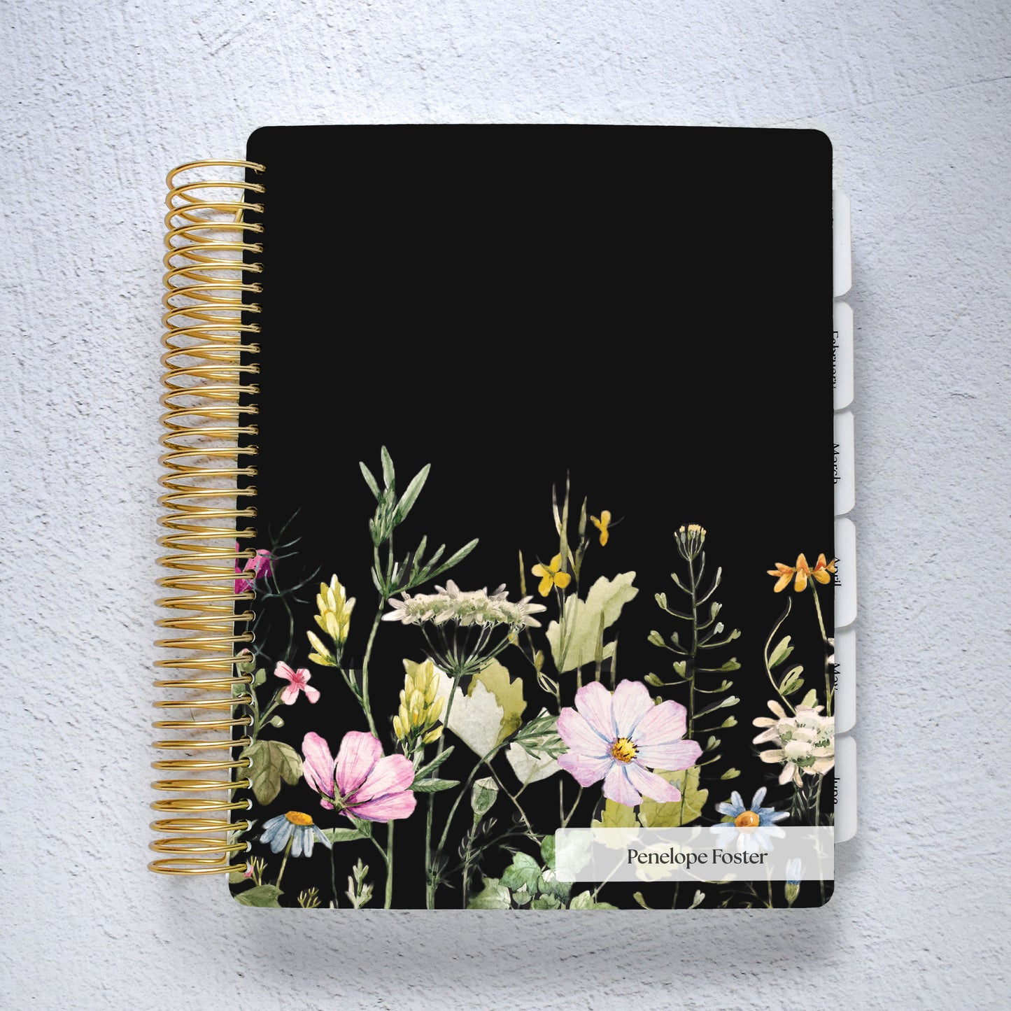 The Works Daily Planner - Wildflowers