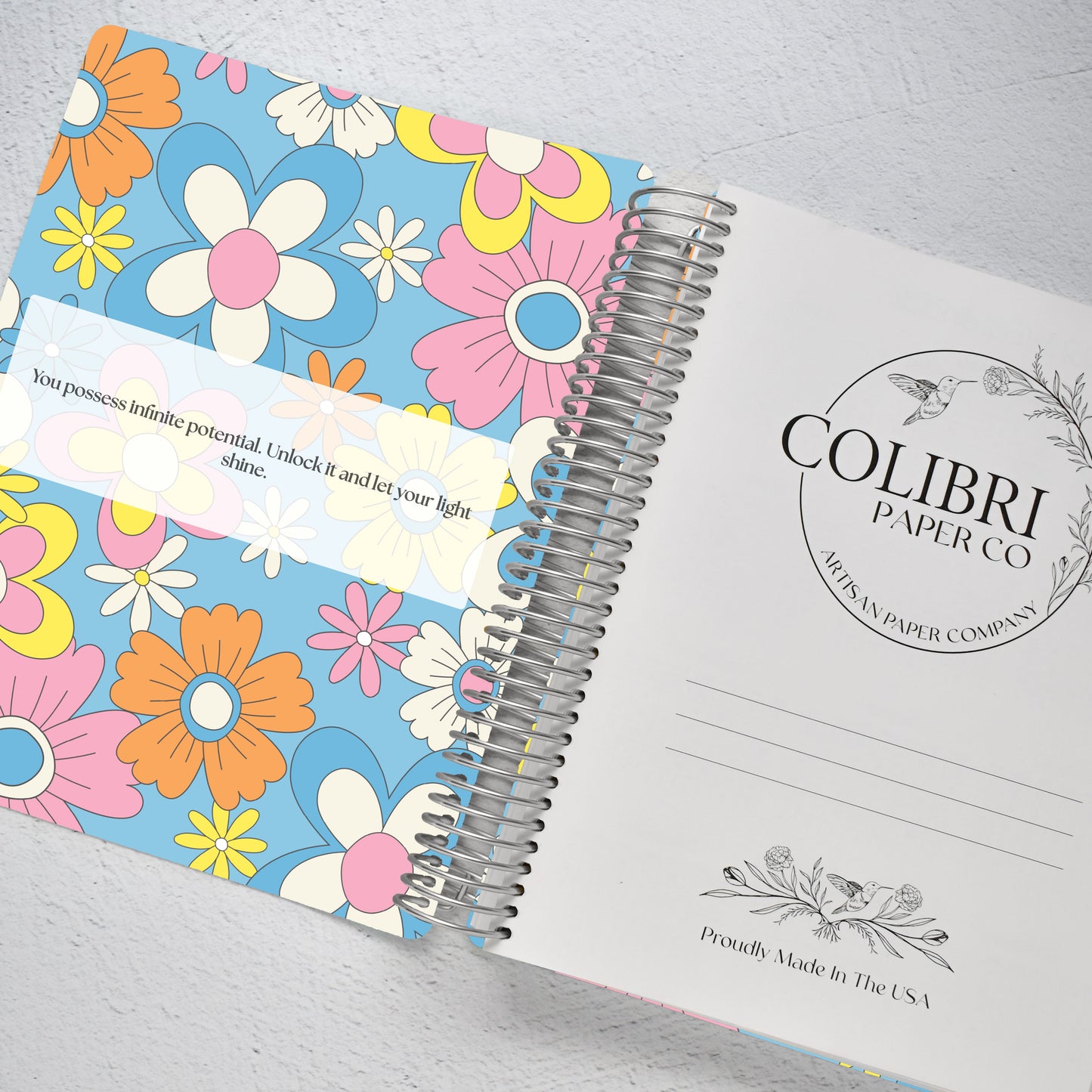 The Works Horizontal Weekly Planner - Groovy