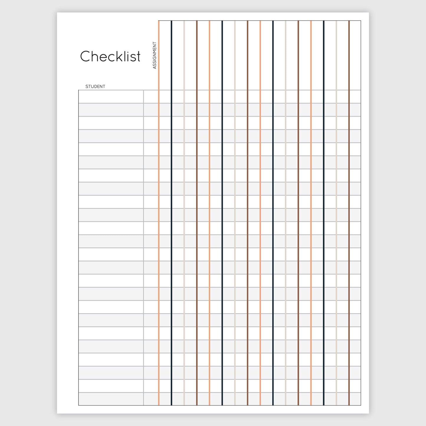 The Teacher Planner - Splattered