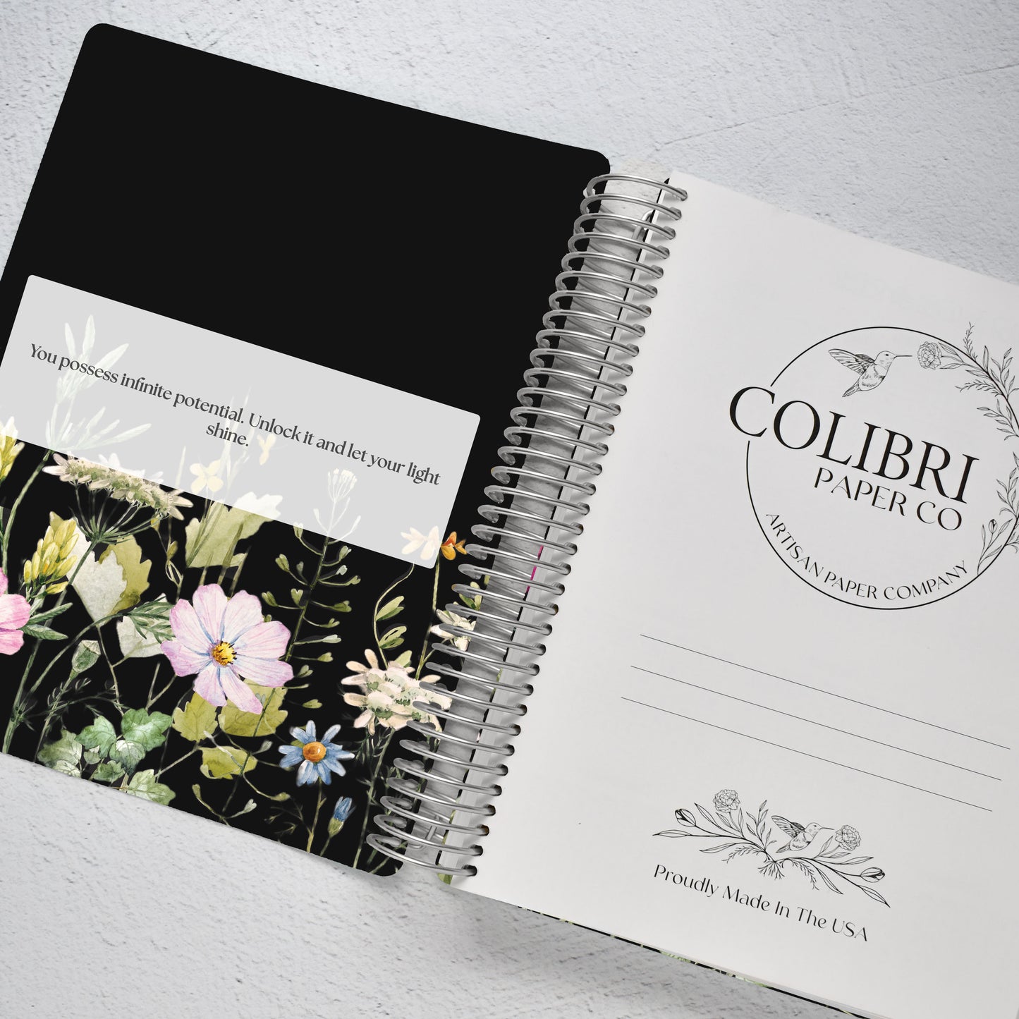 The Works Daily Planner - Wildflowers
