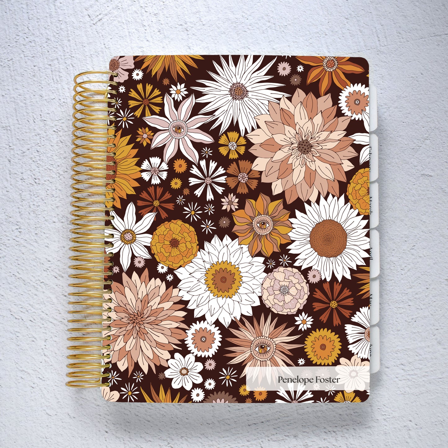 The Works Horizontal Weekly Planner - Daisy