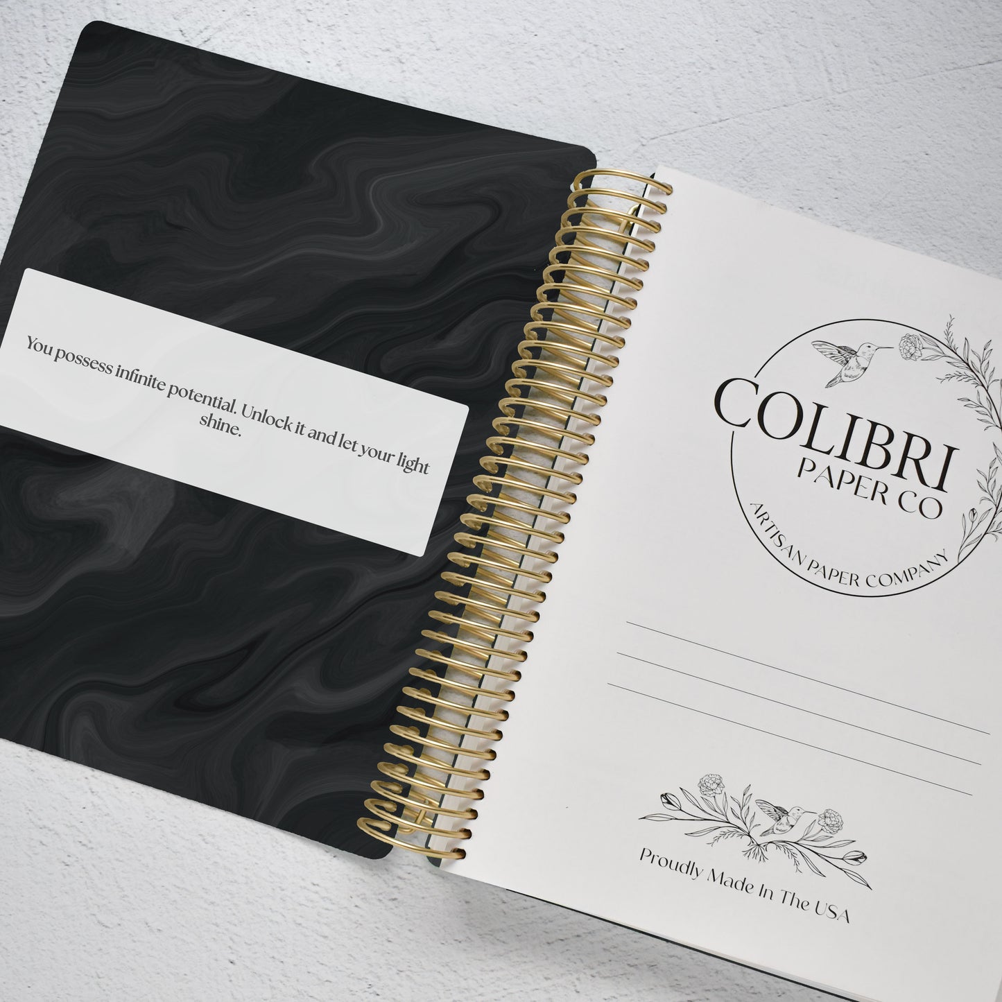 The Works Daily Planner - Midnight