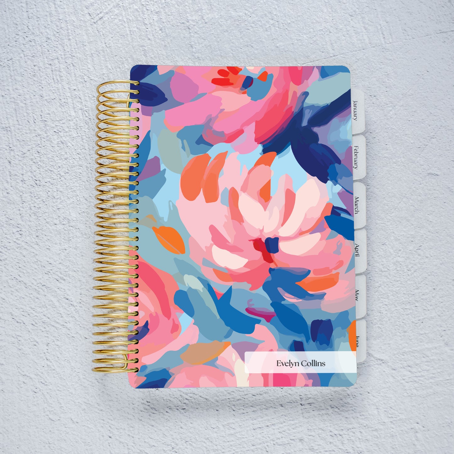 The Works Horizontal Weekly Planner - Blossom