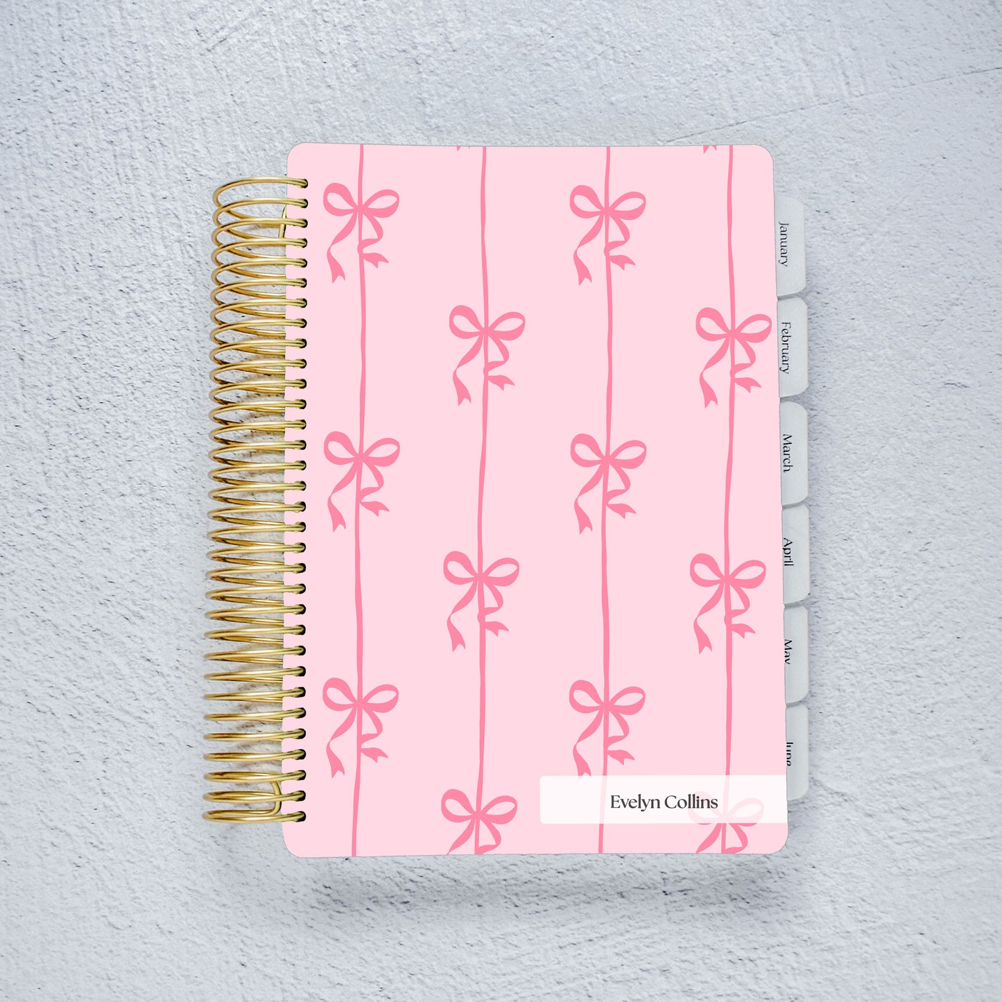 The Academic Vertical Planner - Coquette