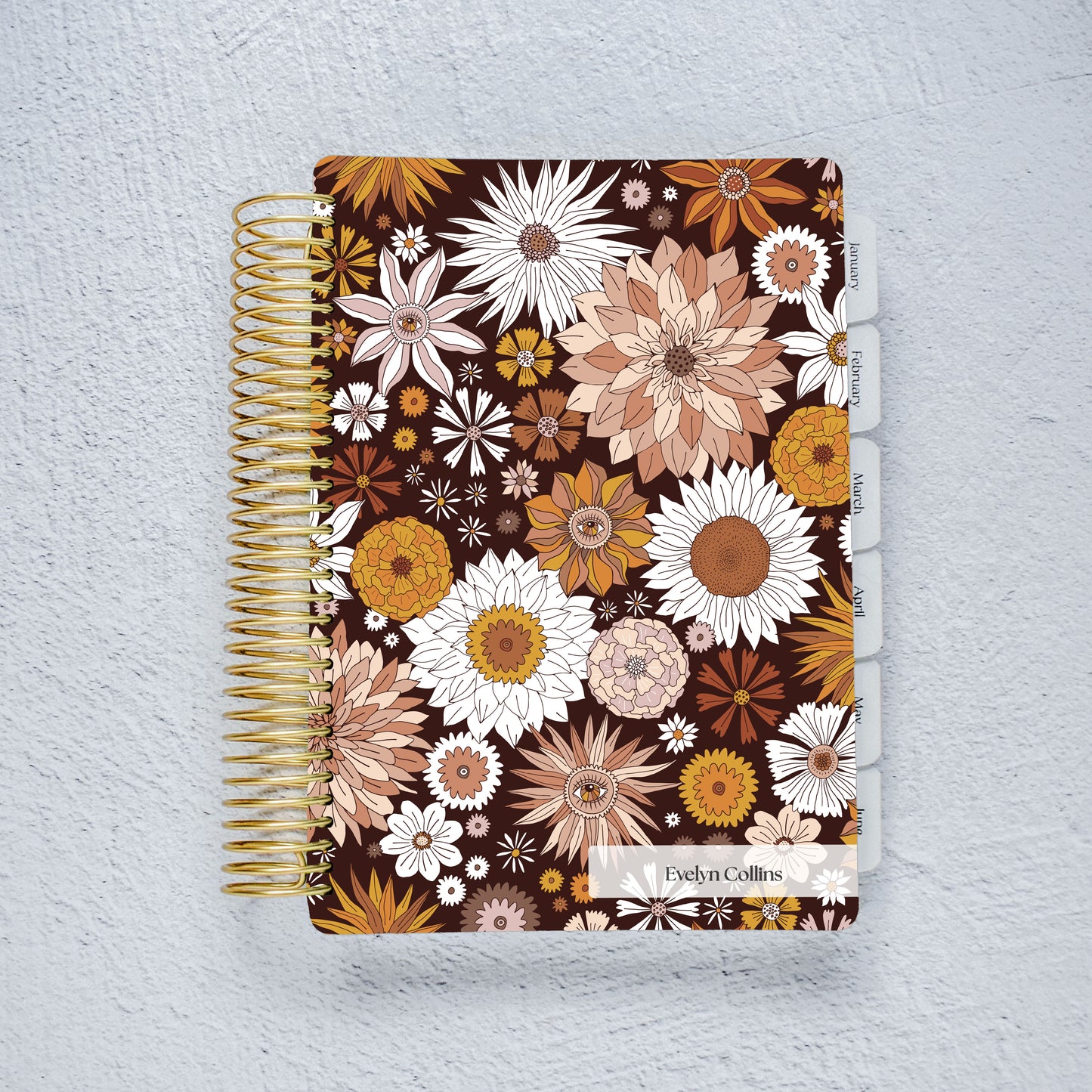 The Works Horizontal Weekly Planner - Daisy