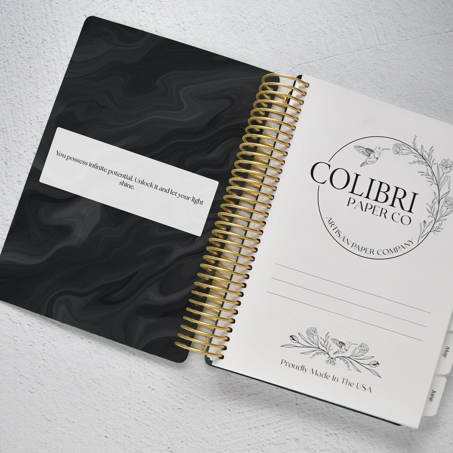 The Works Daily Planner - Midnight