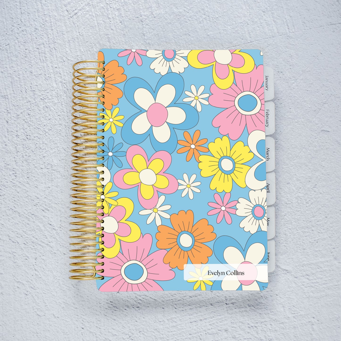 The Works Horizontal Weekly Planner - Groovy