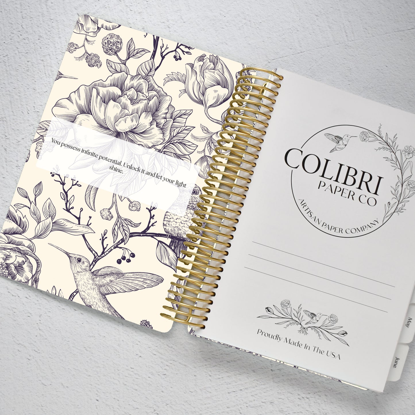 The Works Daily Planner - Colibri