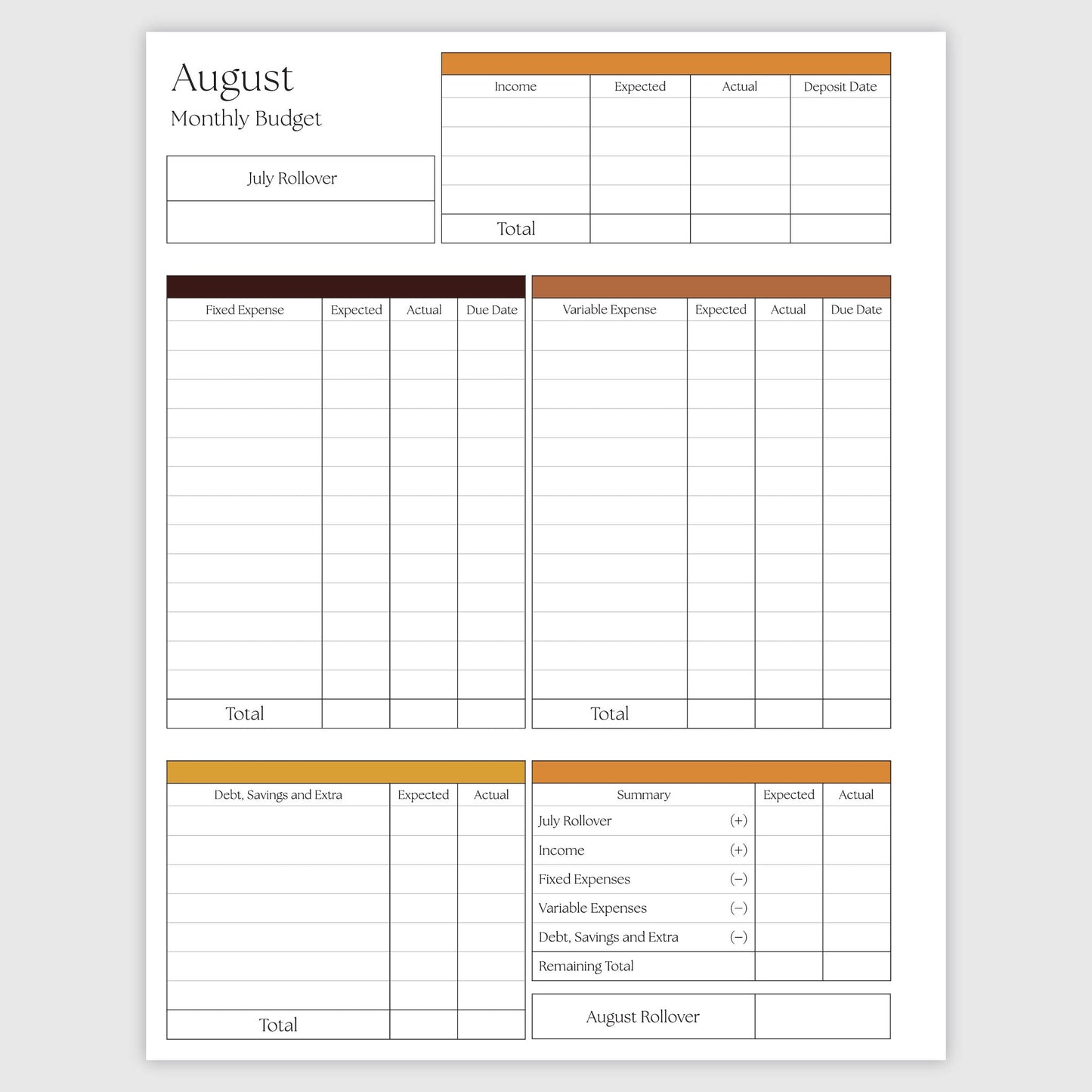 The Works Horizontal Weekly Planner - Daisy
