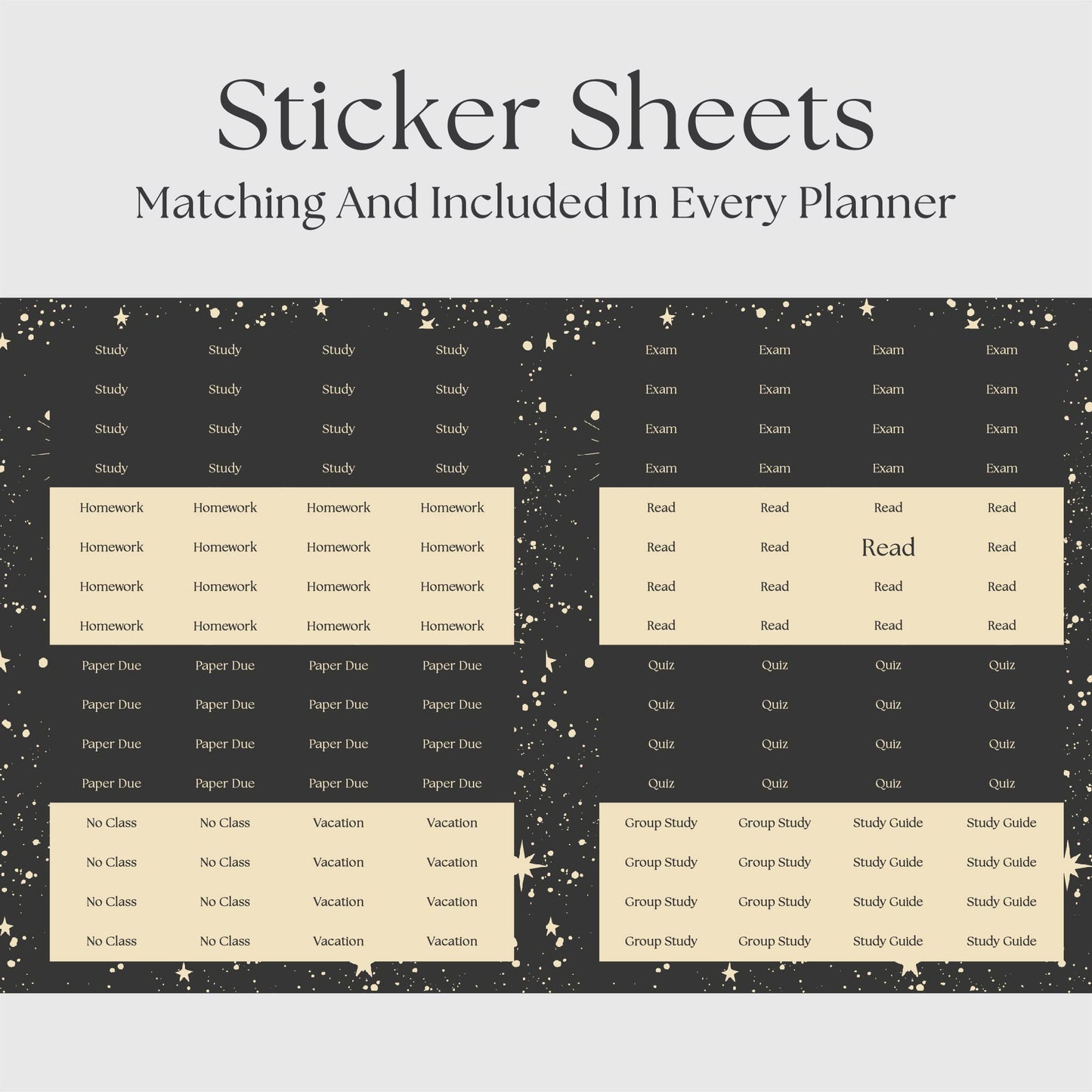 The Academic Vertical Planner - Cosmic