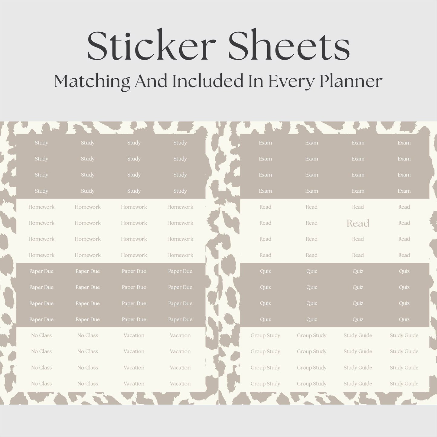 The Academic Vertical Planner - Spot On