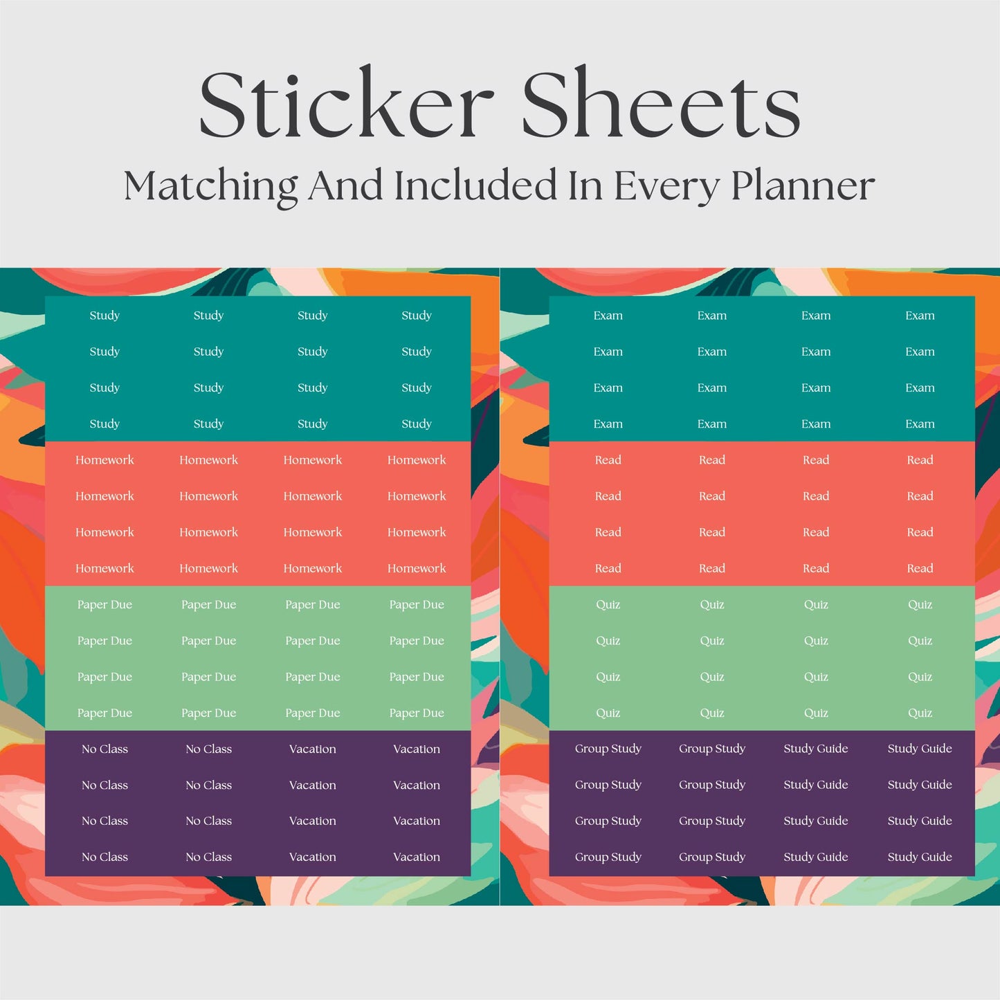 The Academic Vertical Planner - Tropic