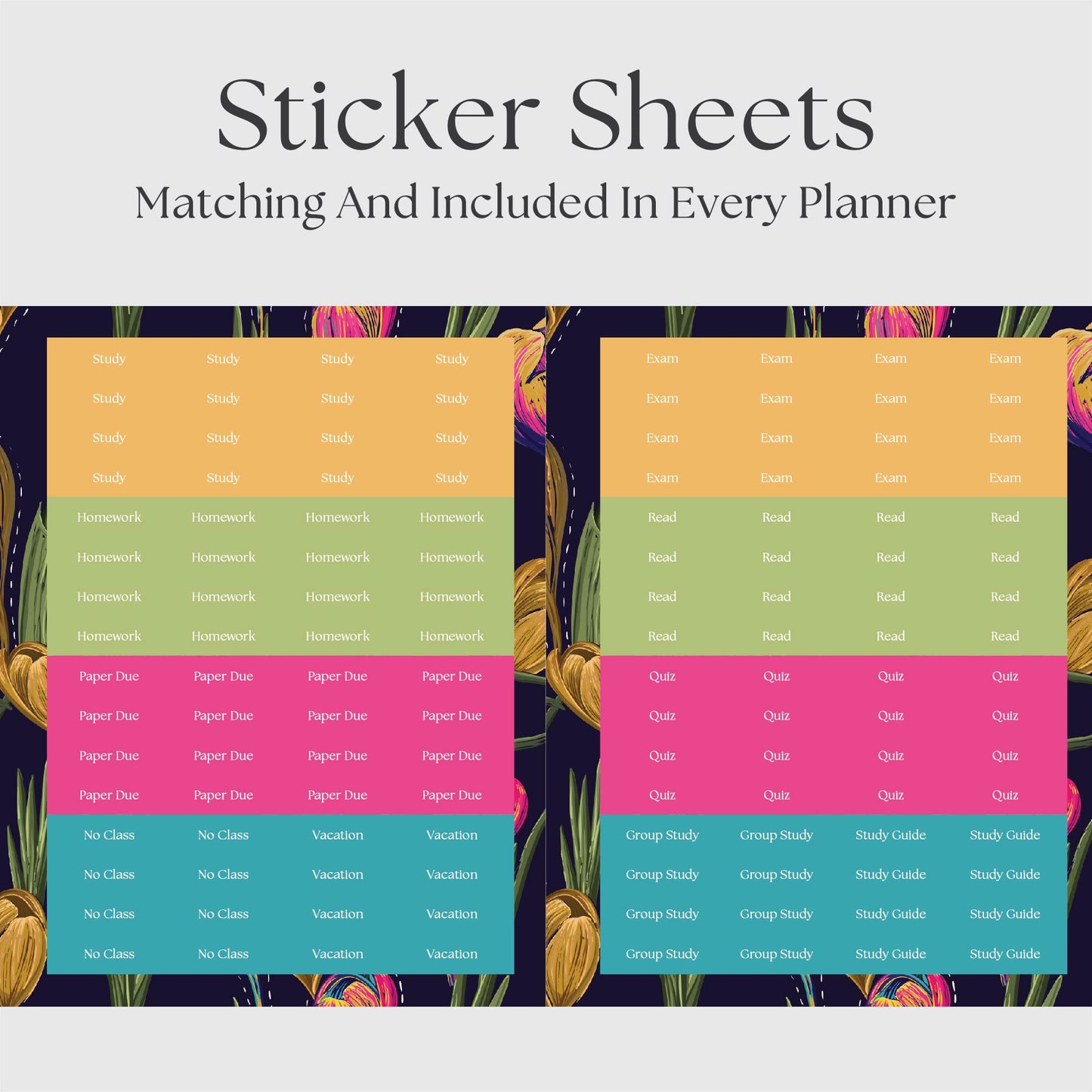 The Academic Vertical Planner - Tulip