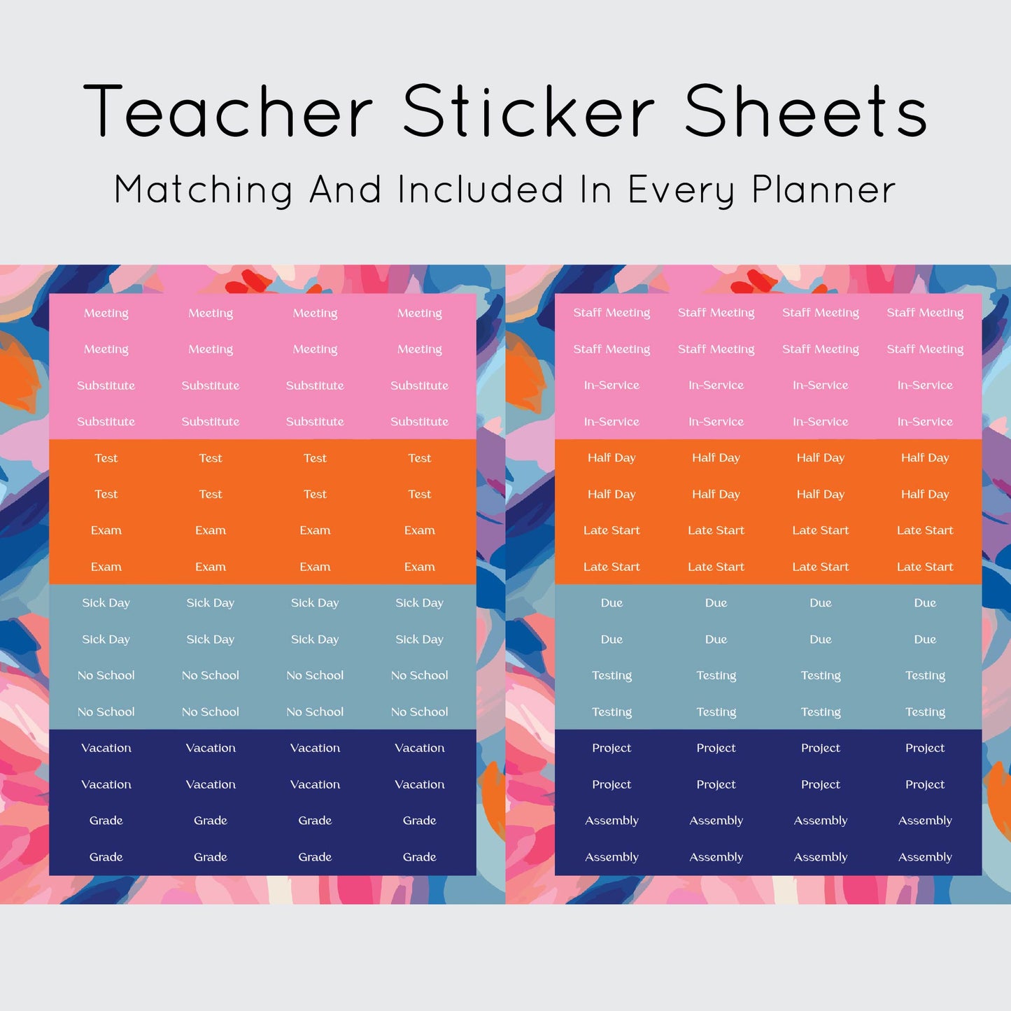 The Teacher Planner - Blossom