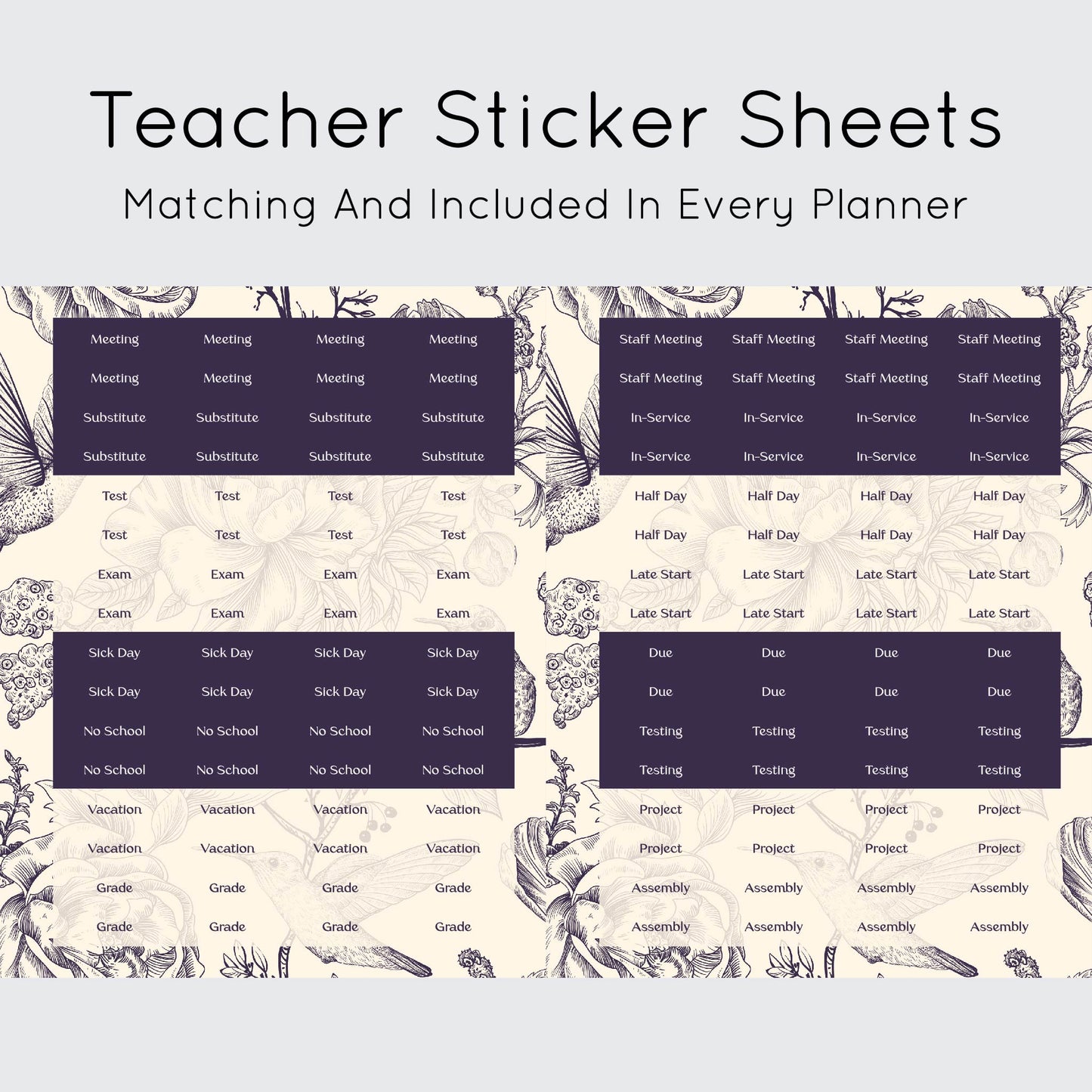 The Teacher Planner - Colibri