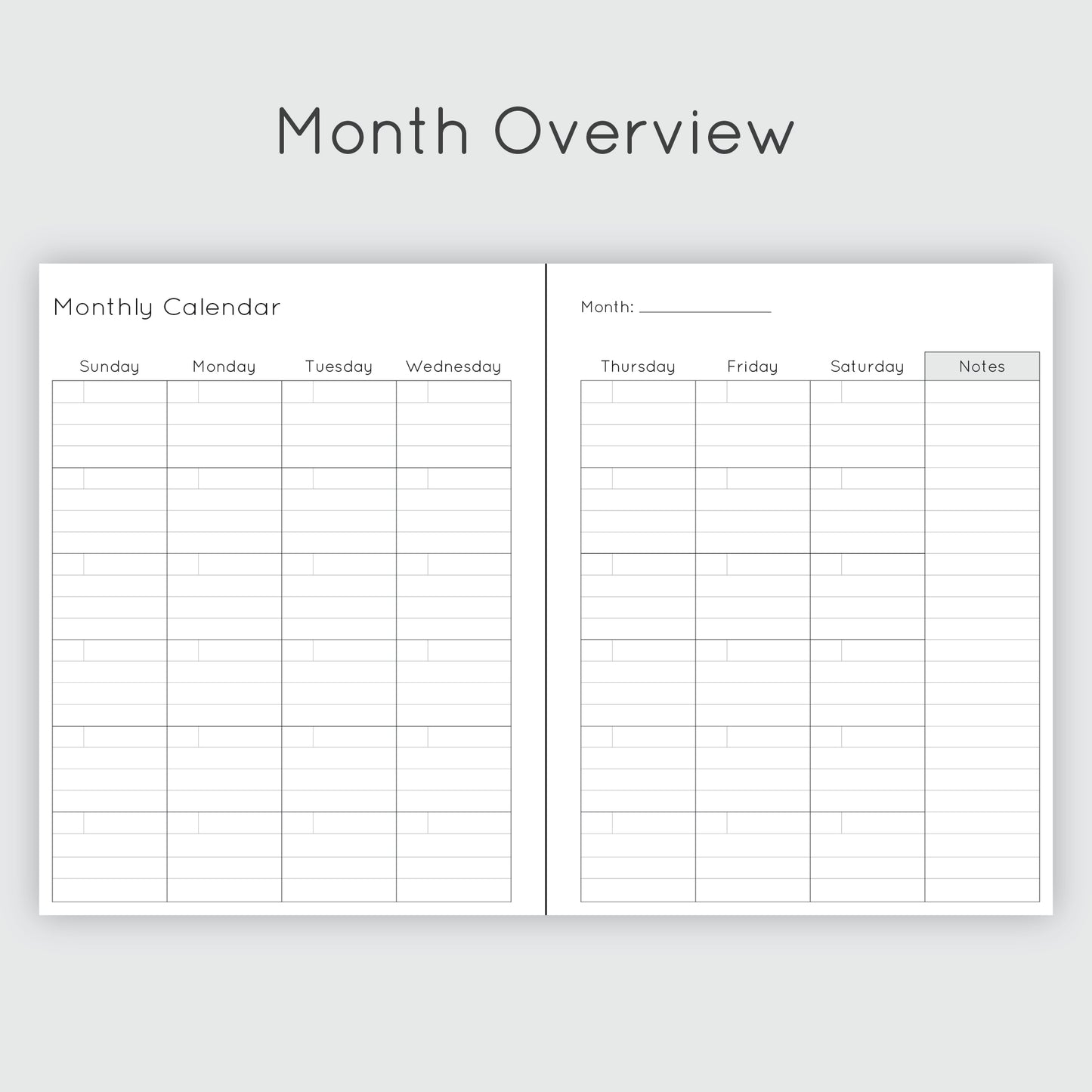 Budget Journal - Palms
