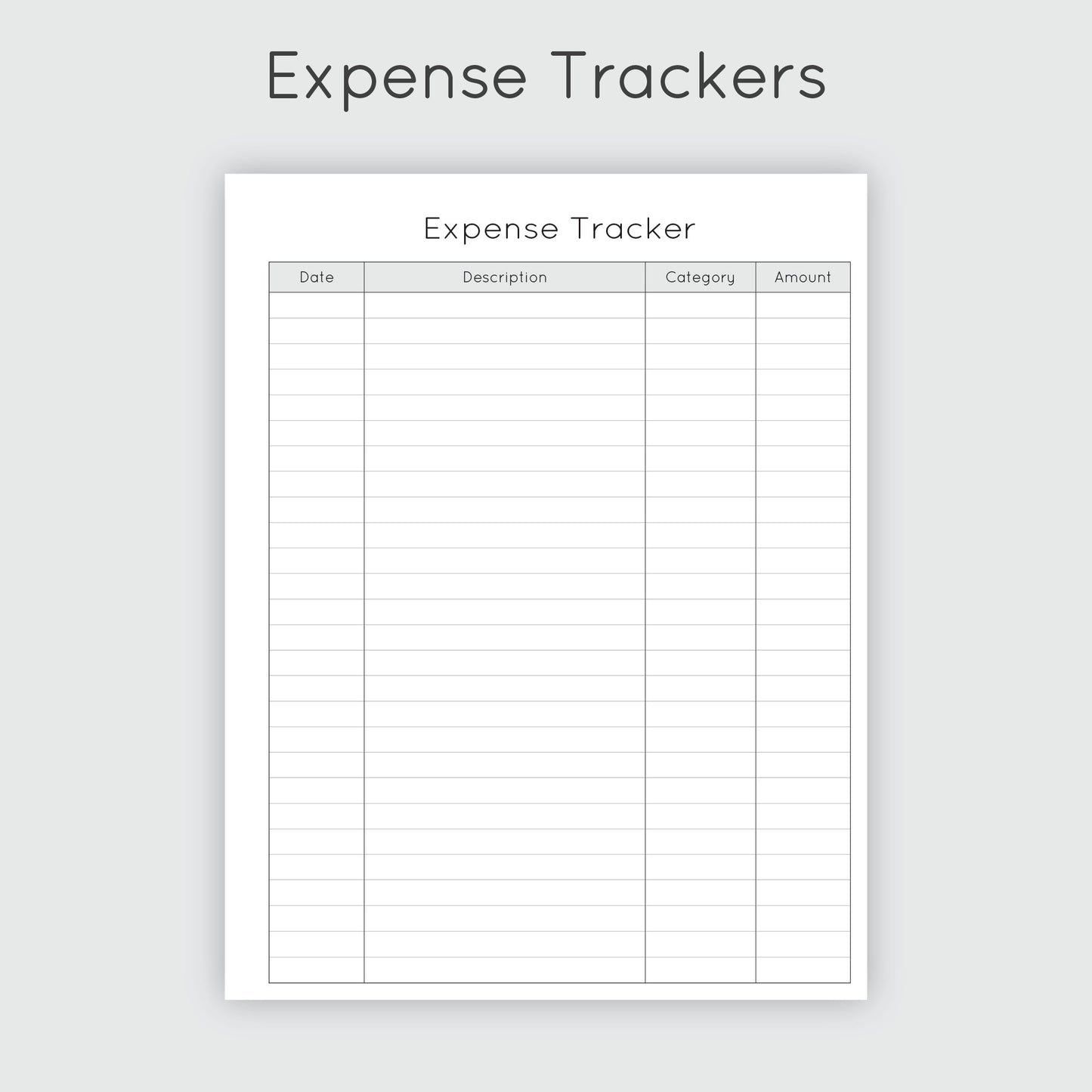 Budget Journal - Tulip