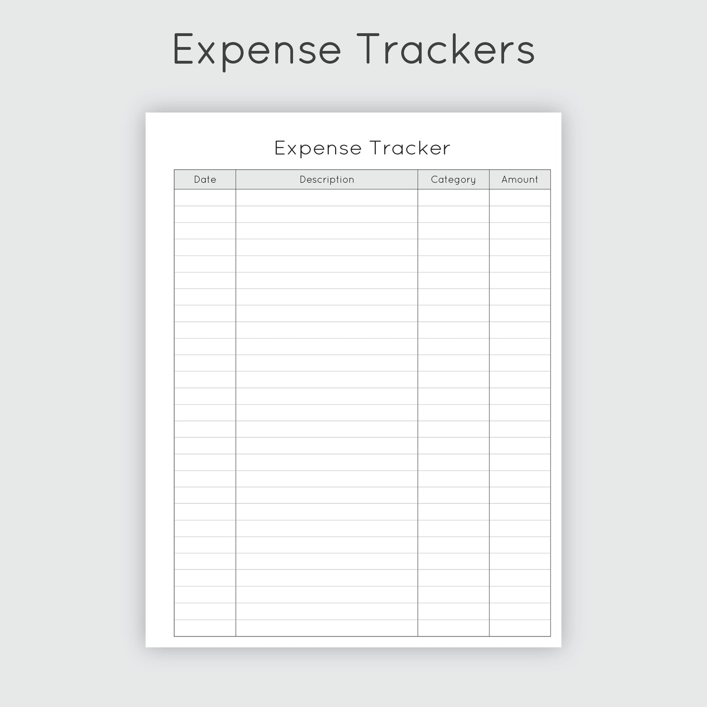 Budget Journal - Midnight