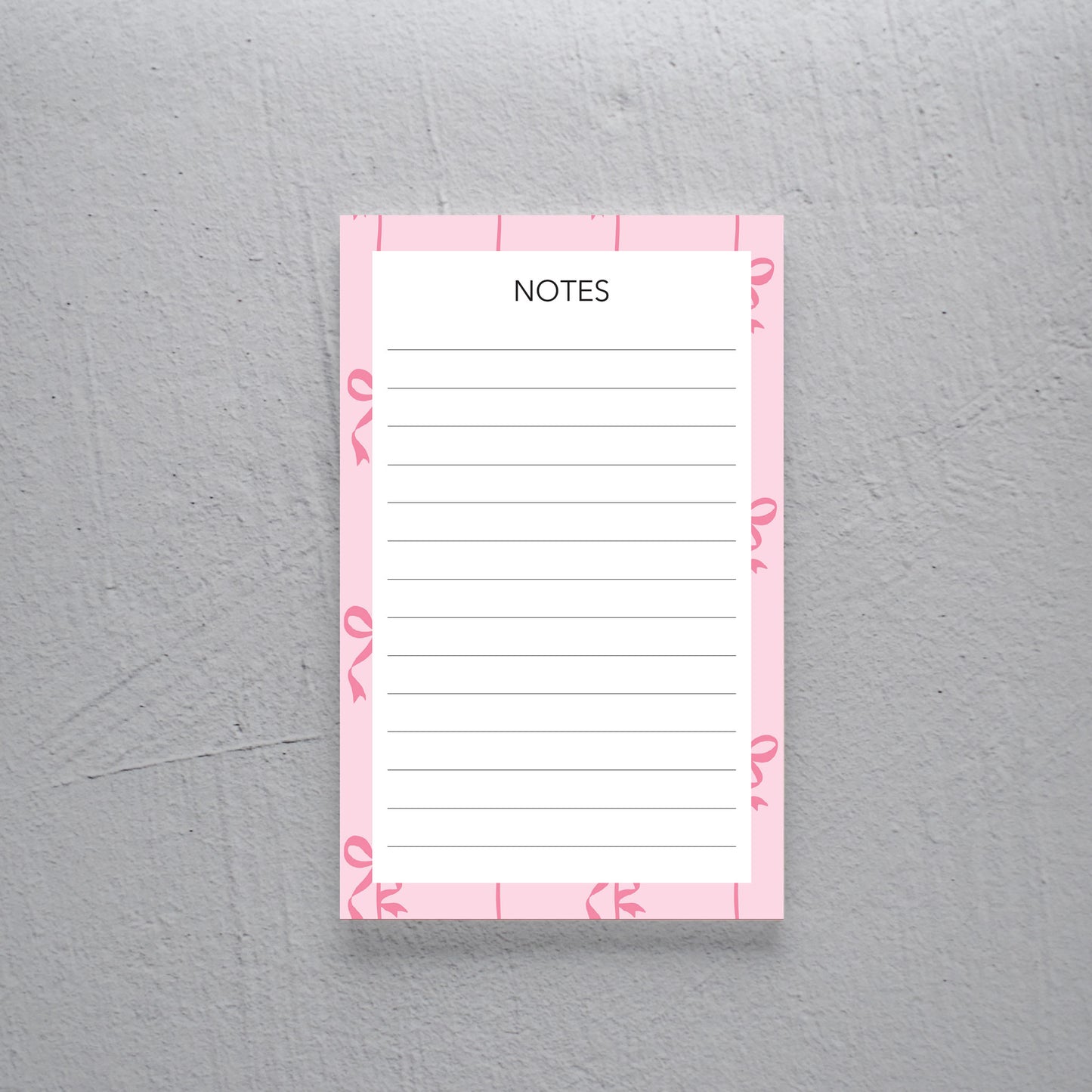 Coquette Notepad - 5x8 - 50 Pages