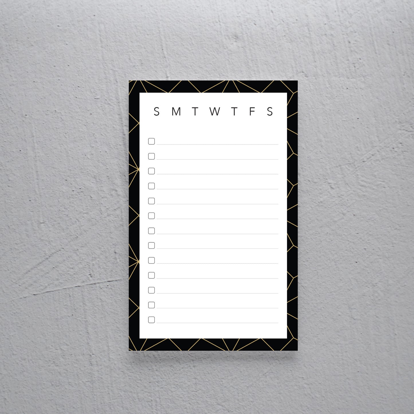 Geo Abstract Notepad - 5x8 - 50 Pages