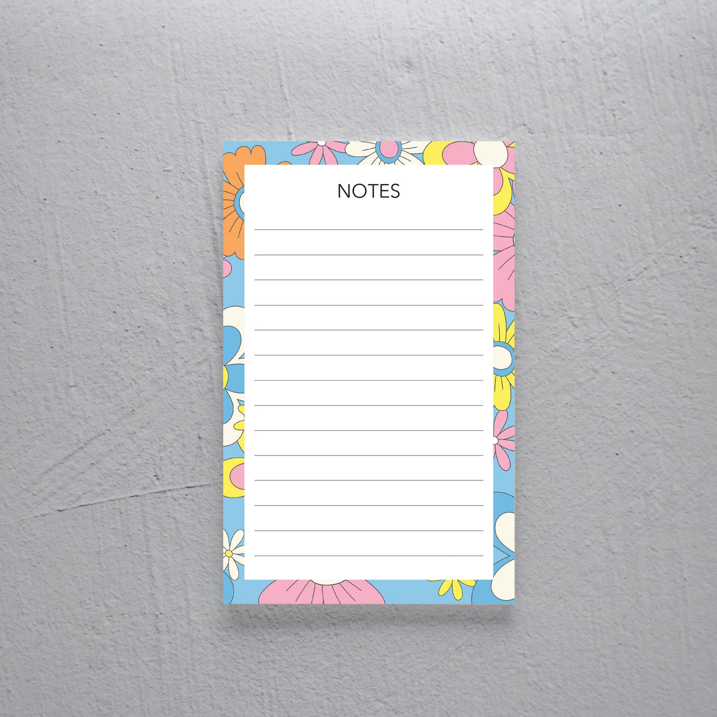 Groovy Notepad - 5x8 - 50 Pages