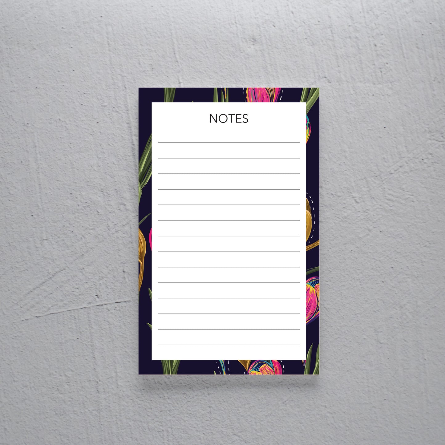 Tulip Notepad - 5x8 - 50 Pages