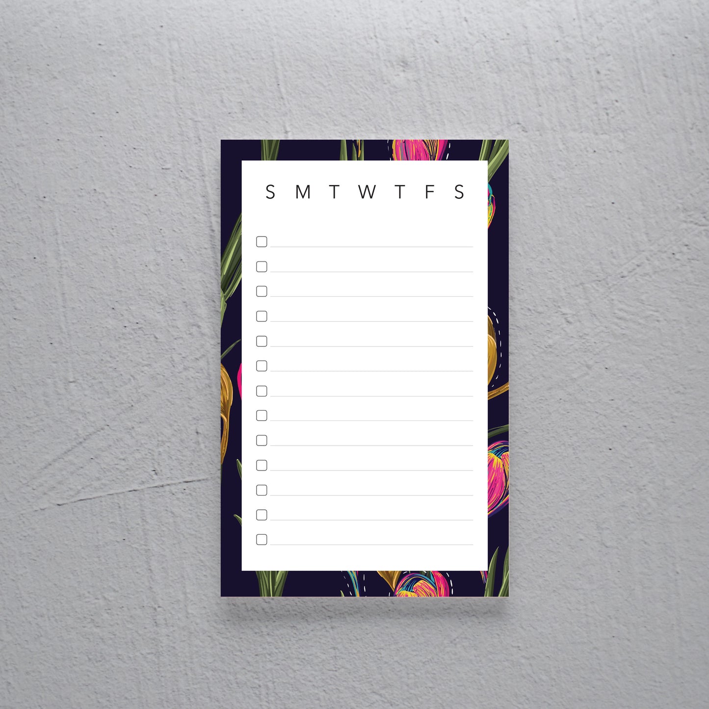 Tulip Notepad - 5x8 - 50 Pages