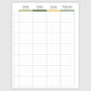 The Academic Vertical Planner - Chamomile