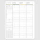 The Works Vertical Hourly Planner - Chamomile