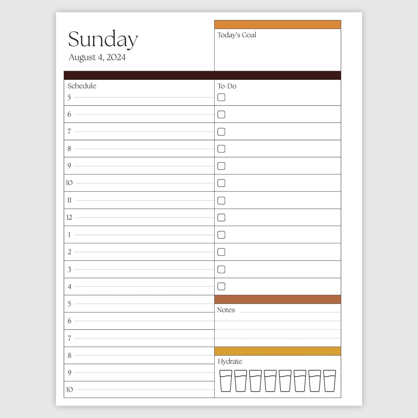 The Works Daily Planner - Daisy