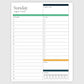 The Works Daily Planner - Emerald