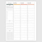 The Works Vertical Hourly Planner - Floret