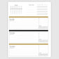 The Works Horizontal Weekly Planner - Geo Abstract