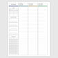 The Works Vertical Weekly Planner - Mariposa
