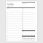 The Works Daily Planner - Midnight