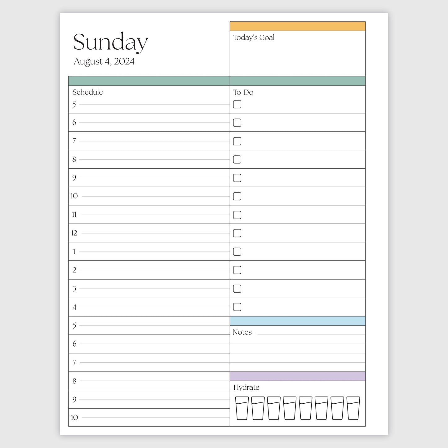 The Works Daily Planner - Patchwork