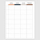 The Academic Vertical Planner - Splattered