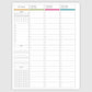 The Works Vertical Hourly Planner - Tulip