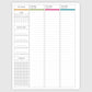The Works Vertical Weekly Planner - Tulip