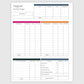The Works Daily Planner - Begonia