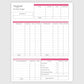 The Works Daily Planner - Coquette
